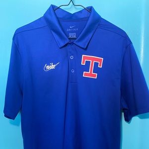 L Texas Rangers collared shirt